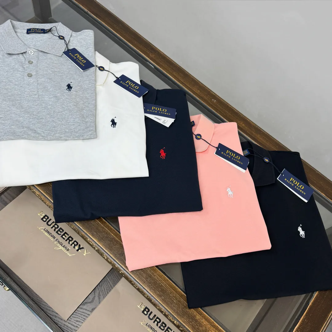 C🌟Polo Ralph Lauren/ 2026 New Arrival polo ～ ✅ Same Style～ ， ！ ， ！ ！ ， ， ， ， 👍 ：Black White Gray Royal Blue Pink Size：M L XL XXL 3XL（ ！）